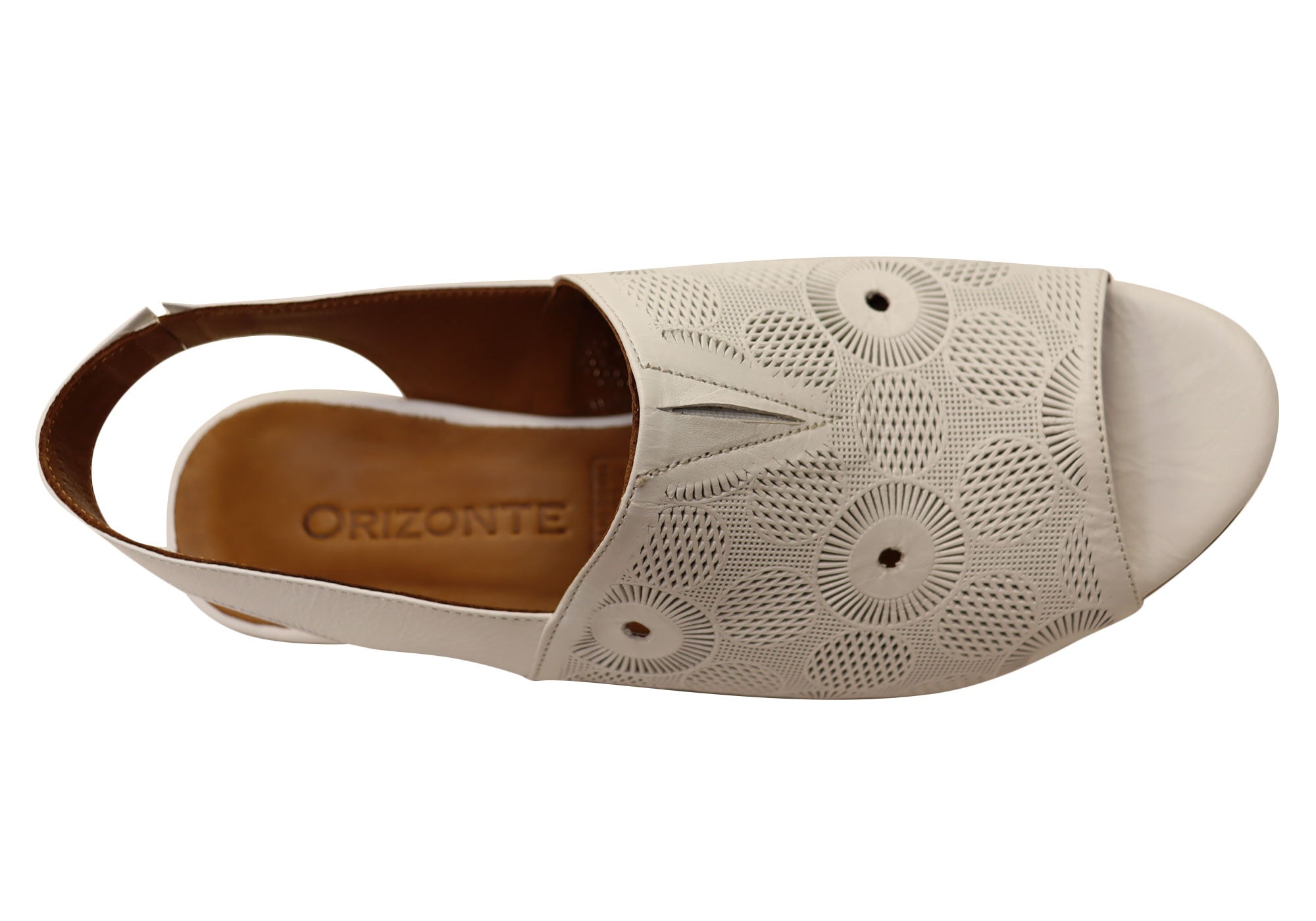 Orizonte Resley Women's Comfortable Leather Wedge Sandals - European Style Summer Casual Shoes for Walking, Travel & Beach Outfits