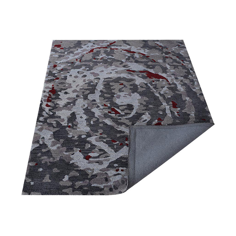 Hologram Hand Tufted Rug - Modern Geometric Area Carpet for Living Room, Bedroom & Office - Non-Slip Soft Floor Mat for Home Decor