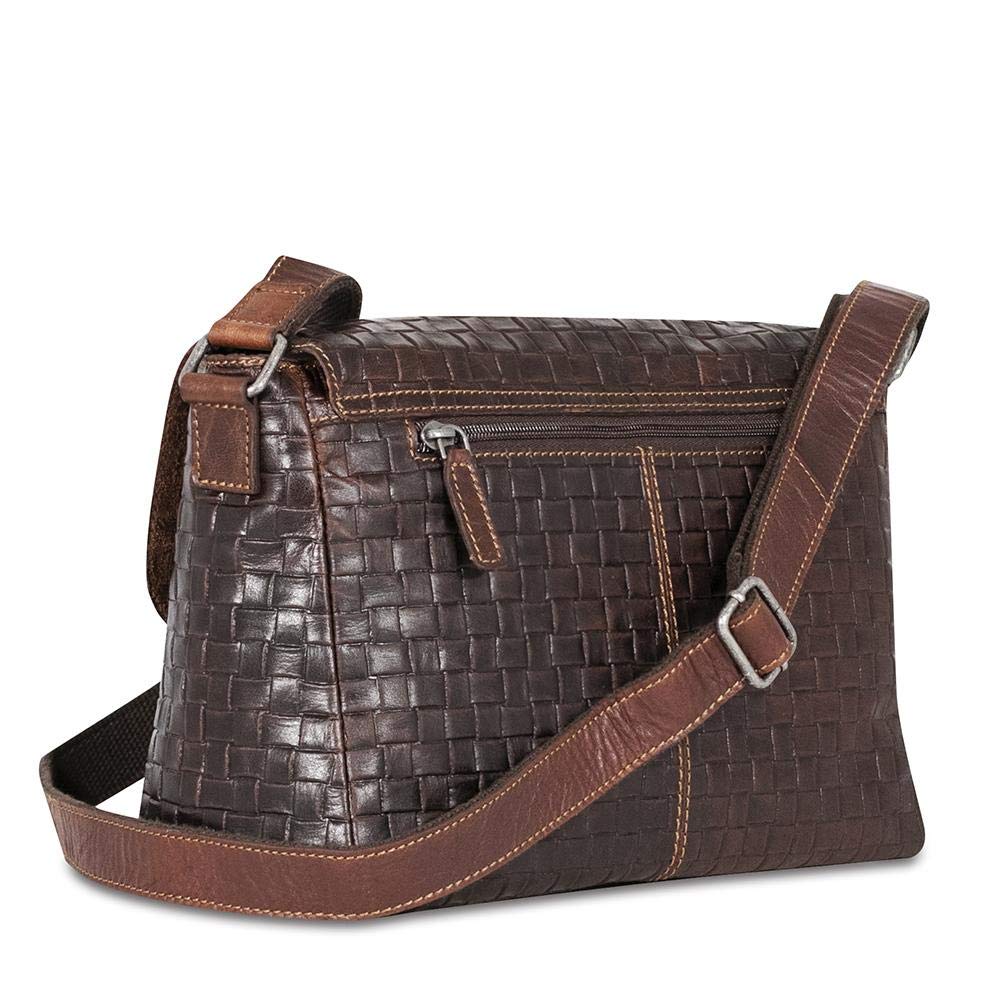 Voyager Woven Olivia Crossbody Bag #WF218 - Stylish Women's Leather Shoulder Purse for Everyday Use, Travel & Shopping
