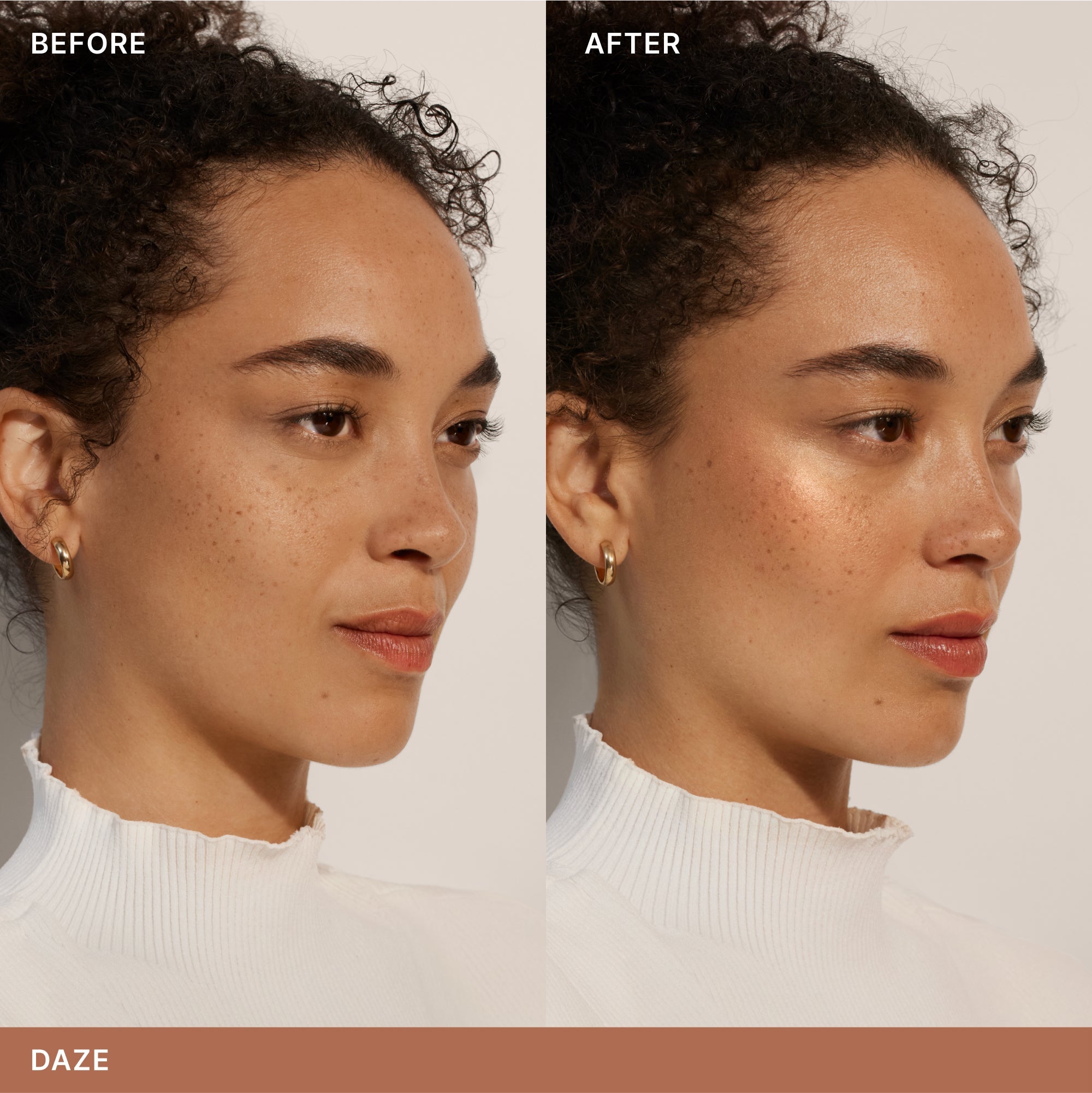 Lightshift Cream Highlighter - Natural Glow Makeup for Face & Body | Vegan, Cruelty-Free Highlighter Stick for Cheekbones, Nose Bridge & Collarbone | Perfect for Daytime Glow & Nighttime Makeup Looks