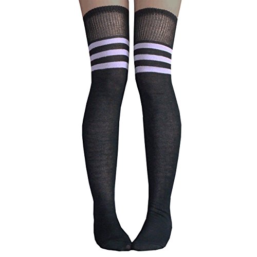 Black and Lilac Purple