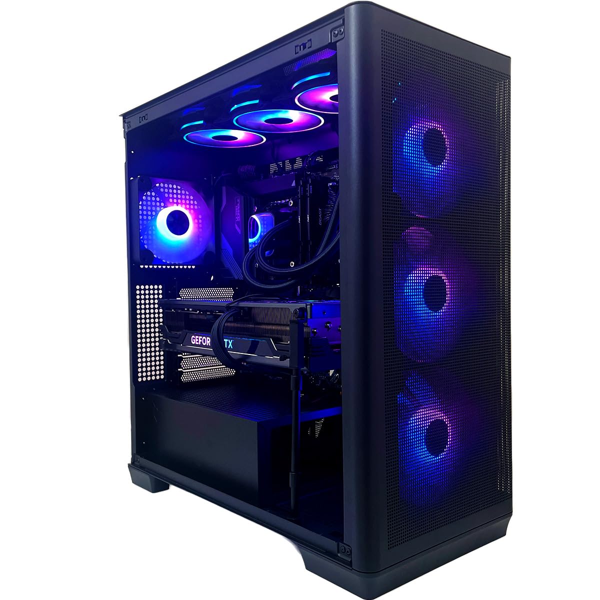 Ginger6 Gaming PC Desktop 14ZI19B-6PX - Intel Core i9-14900KF Processor, NVIDIA RTX 3060 12GB GDDR6, 1TB NVMe SSD, 16GB DDR5 RAM, Z790 Motherboard, WiFi 6E, Liquid Cooling, Windows 11 Home - Ultimate Gaming & Streaming PC for Esports, VR & 4K Gaming