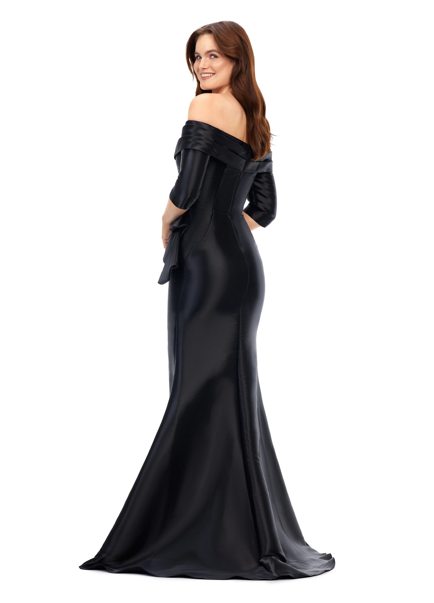 ASHLEYlauren 11324 Women's Elegant Party Dress - Perfect for Weddings, Prom & Evening Events