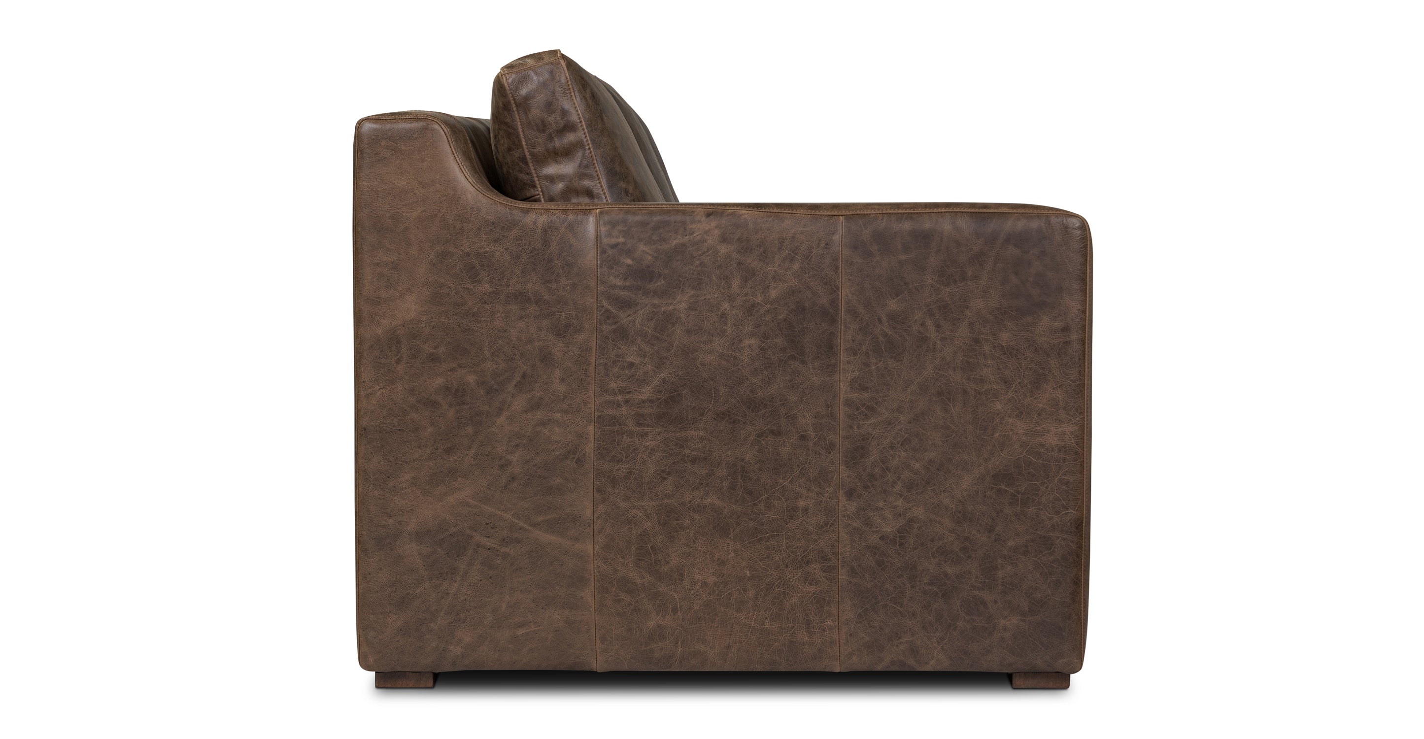 Sorrento Leather Convertible Sleeper Sofa with Pull-Out Bed - Modern Sectional Couch for Small Spaces, Living Room & Guest Room