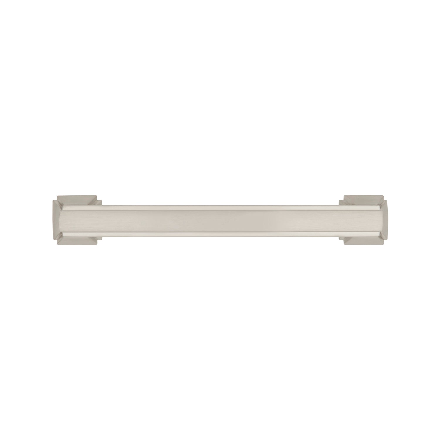 3 3/4 Inch (96mm) Center to Center Satin Nickel Cabinet Pulls - Modern Drawer Handles for Kitchen, Bathroom & Furniture Hardware - Easy Installation & Durable Finish