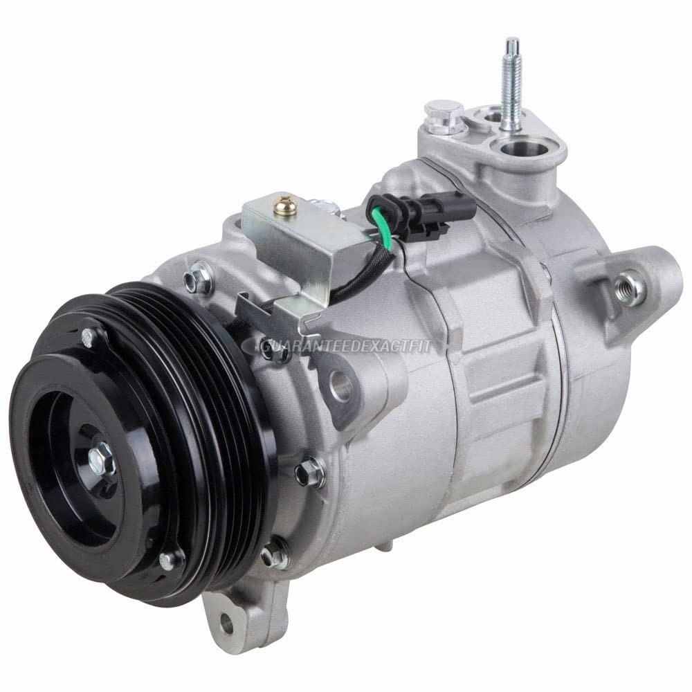 New AC Compressor & A/C Kit for 2014-2016 Chevy Silverado & GMC Sierra 1500 - Includes Drier, Expansion Valve, Oil & Seals - BuyAutoParts 60-85646RK - Perfect for AC System Repair & Replacement