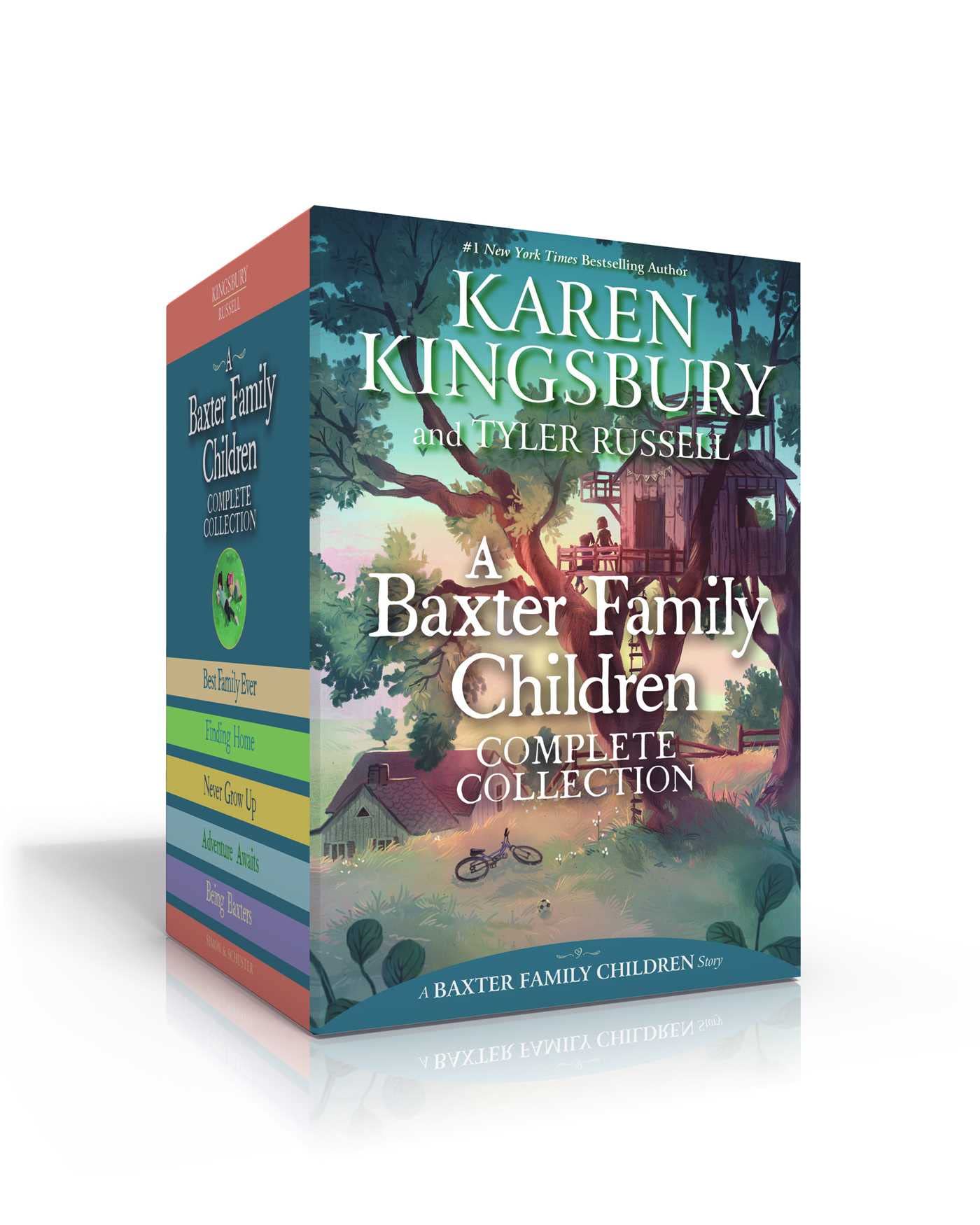 Baxter Family Children's Complete Collection Boxed Set - Best Family Ever, Finding Home, Never Grow Up, Adventure Awaits, Being Baxters | Heartwarming Christian Family Stories for Kids & Teens | Perfect for Bedtime Reading, Homeschooling & Family Bonding