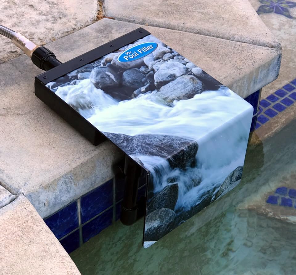 Automatic Swimming Pool Water Leveler - Made in USA - In-Ground Pool Filler & Water Leveling Device for Home & Commercial Pools - Perfect for Vacation Homes, Hotels & Backyard Pools (Rock Creek)