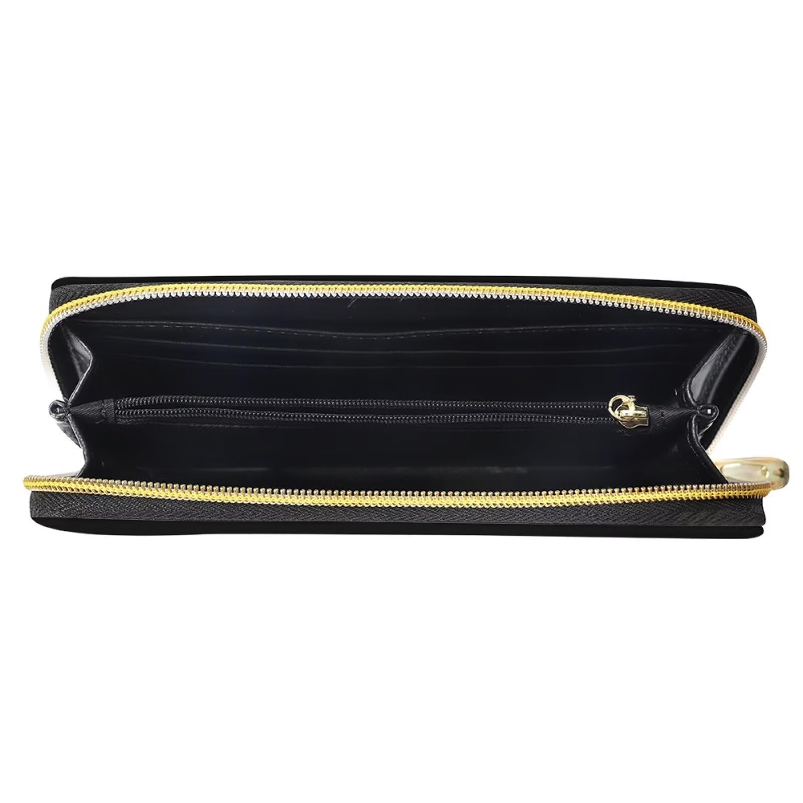 Showudesigns Women's Leather Clutch Bag with Checkbook Compartment - Long Wallet Handbag for Evening Parties, Weddings & Business Events