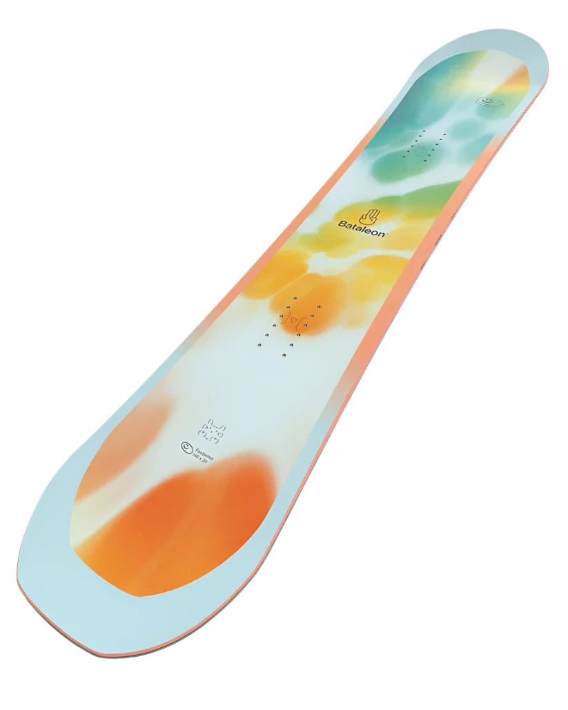Bataleon Women's Feelbetter Snowboard 2025 - All-Mountain Freestyle Snowboard for Women | Perfect for Park, Powder & Groomed Runs