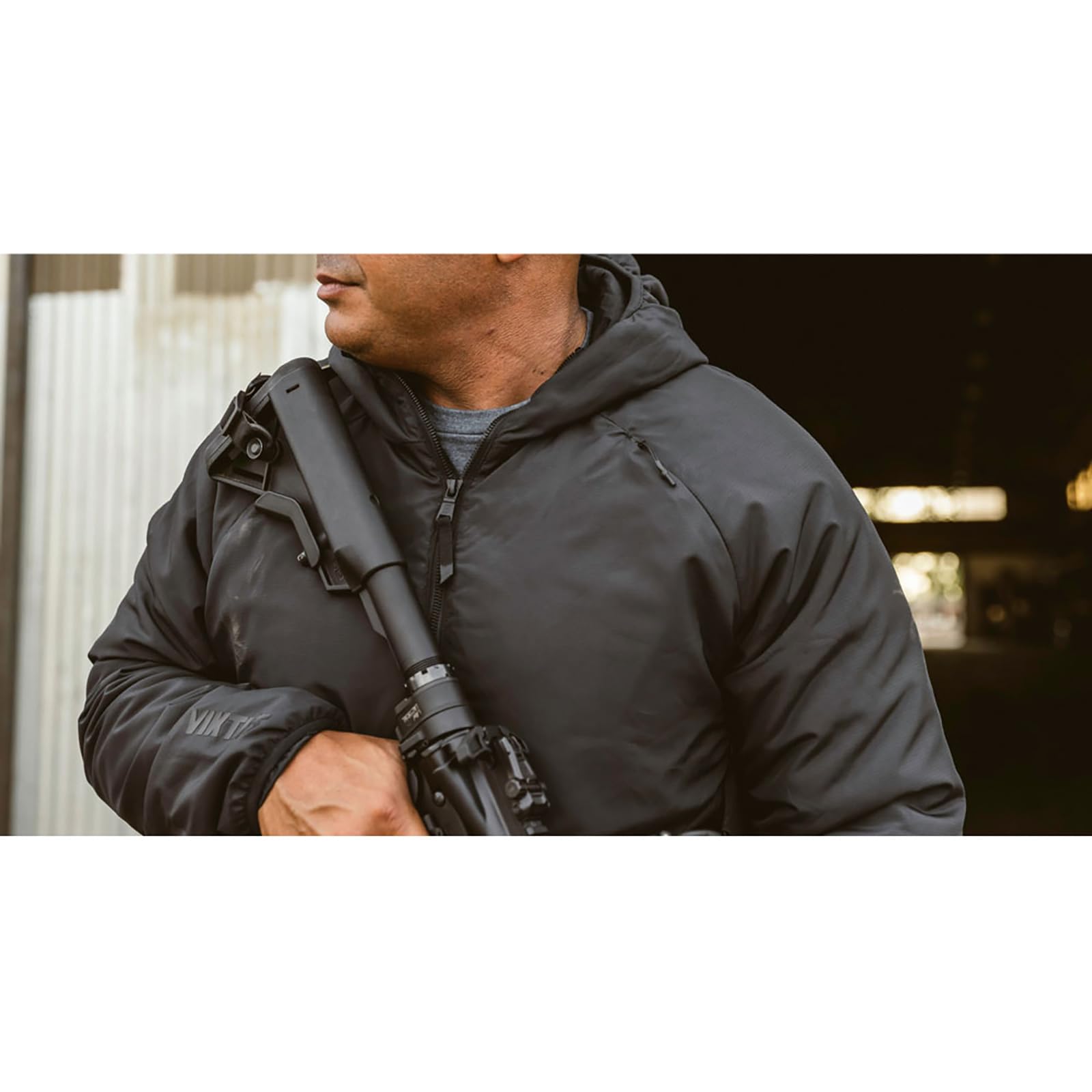 VIKTOS Men's AlphaDawn Insulated Winter Jacket - Water-Resistant, Lightweight & Packable Tactical Hooded Coat for Outdoor Activities, Hiking & Cold Weather Protection