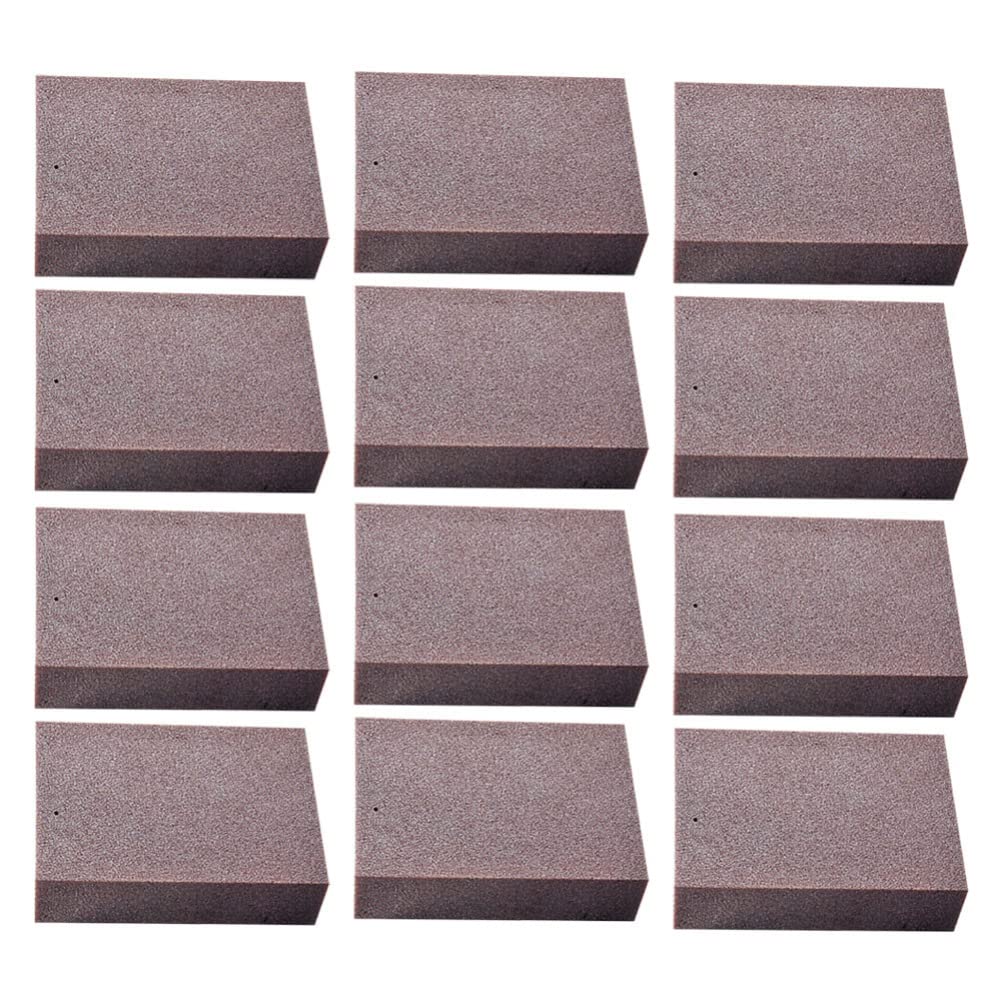 UPKOCH 15-Pack Emery Cleaning Sponges - Rust Eraser Pads, Carborundum Scrubber for Pots, Pans & Kitchen Utensils | Heavy-Duty Household Cleaning Tools for Dishwasher Safe Scrubbing | Perfect for Stubborn Stains, Burnt Food & Rust Removal