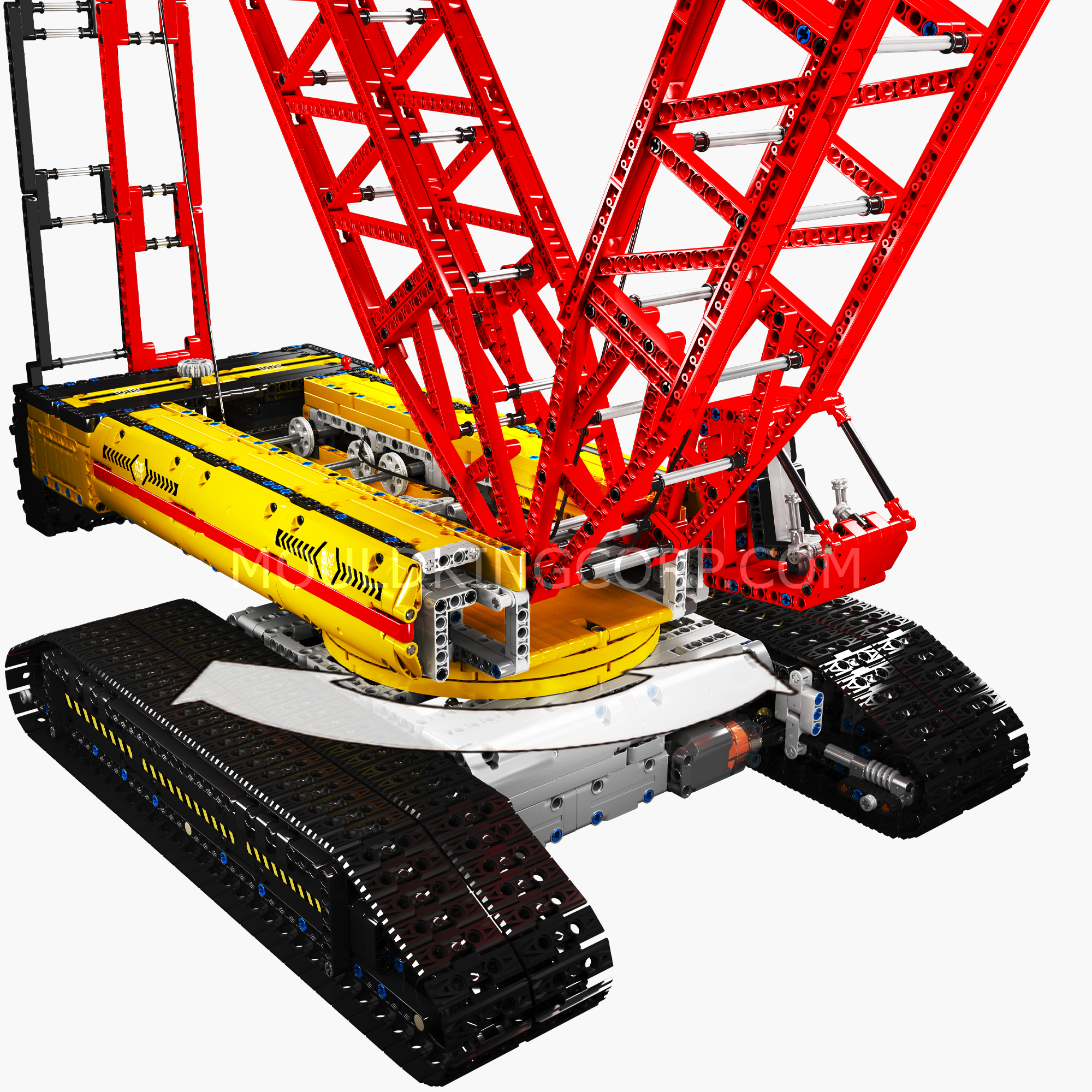 MOULD KING 17015S Liebherr LR13000 Building Blocks Set - 4,567 Pieces Construction Toy for Adults & Kids | STEM Educational Toy, Engineering Model Kit for Collectors & Hobbyists | Perfect for Birthday Gifts, Home Decoration & Creative Play