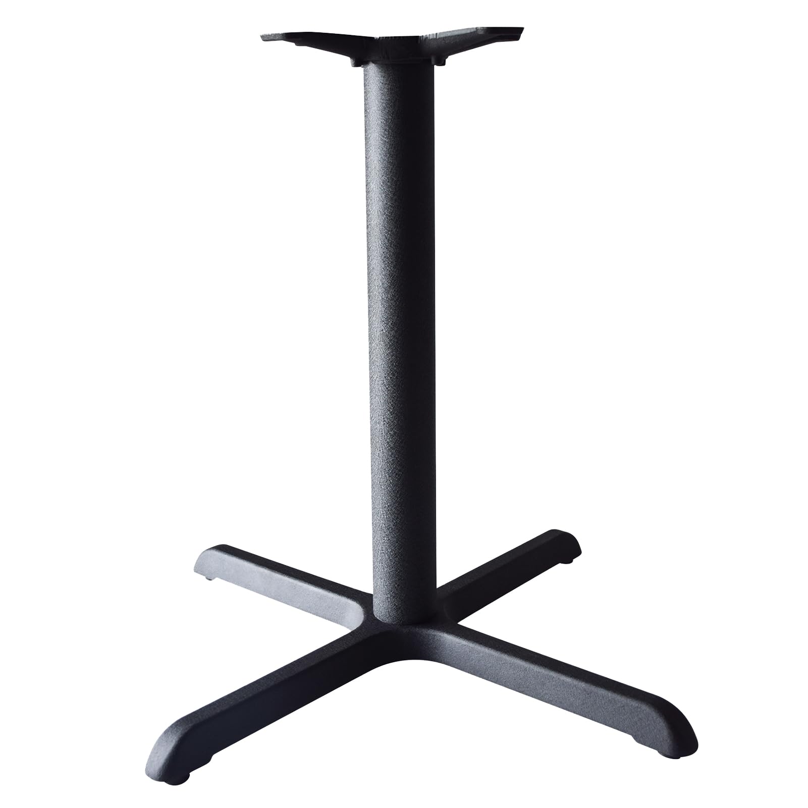 Jogreful 28 Inch Table Base Only - Heavy Duty Cast Iron Metal Legs for Coffee, Dining, Desk & Furniture - X-Base Design (30''x30'') - Perfect for Home Office, Restaurant & Cafe Settings