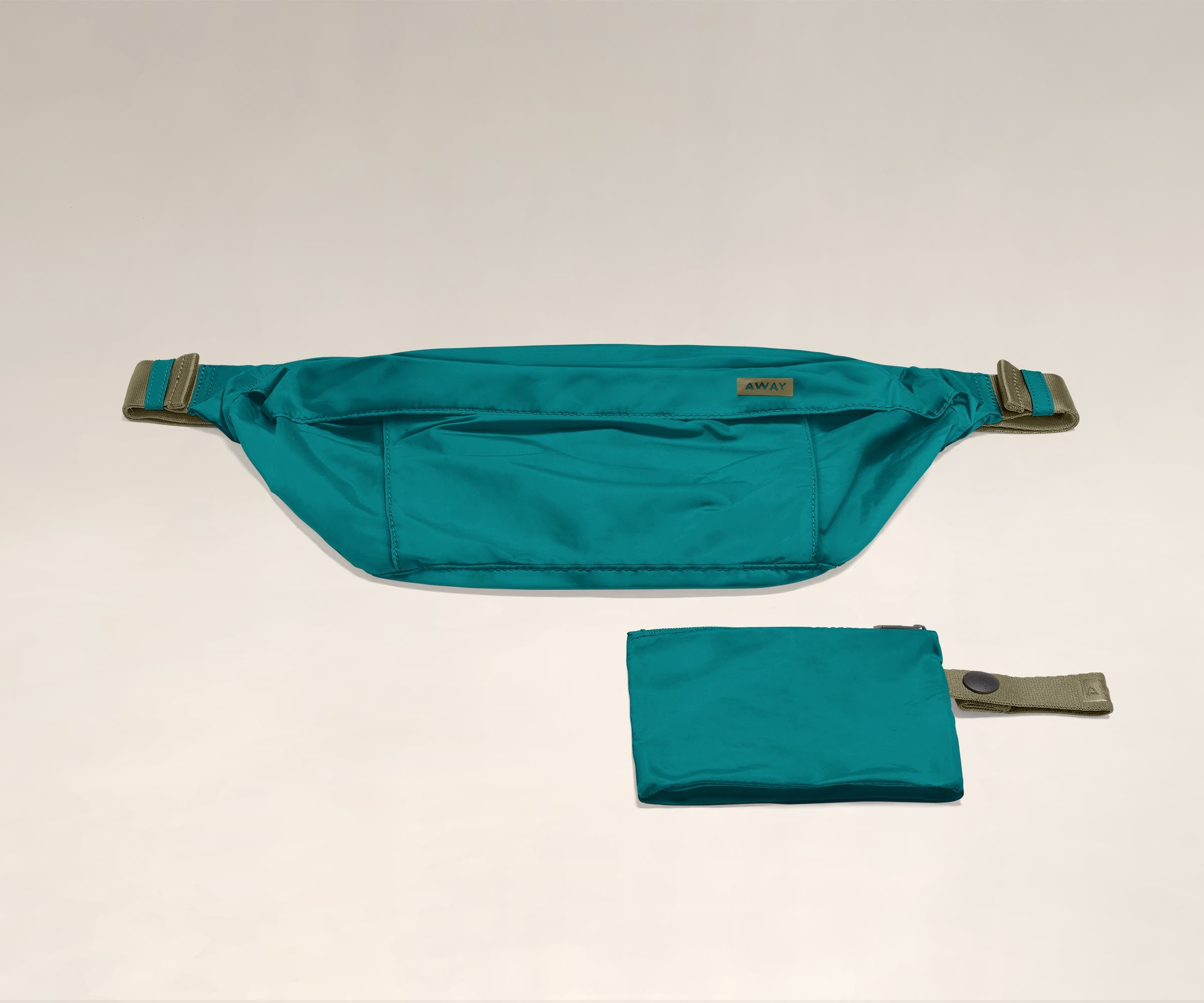 Lightweight Packable Sling Bag for Men & Women - Waterproof Travel Crossbody Bag in Teal Blue - Perfect for Hiking, Gym, Work & Everyday Use