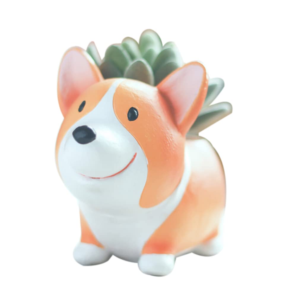 Cute Animal Shaped Succulent Planter Pots - Panda, Fox, Cow, Elephant, Sheep & Zebra Designs for Mini Cactus & Plants | Perfect for Home, Office & Garden Decor | Ideal Gift for Plant Lovers