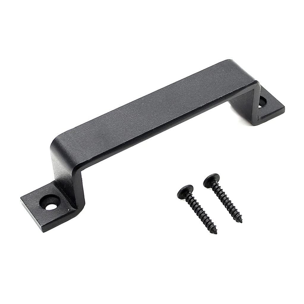 1PC Sliding Barn Door Handle - Cabinet & Closet Furniture Flush Pull Handle - Wood Door & Gate Hardware Accessory - Perfect for Farmhouse, Rustic & Modern Home Decor