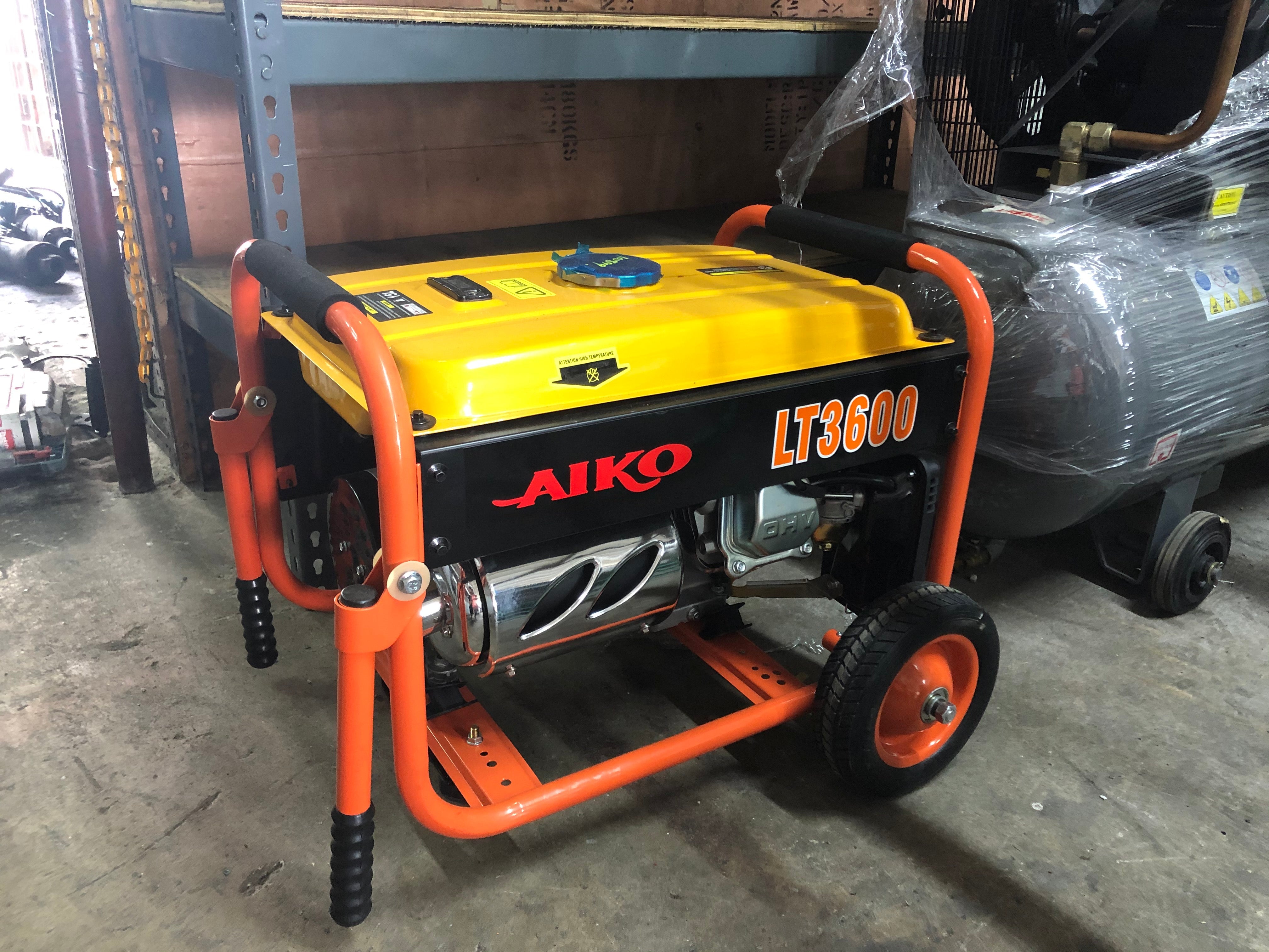 Aiko LT 3600B 8 2800W Portable Gasoline Generator - Reliable Power for Camping, Emergencies & Home Backup