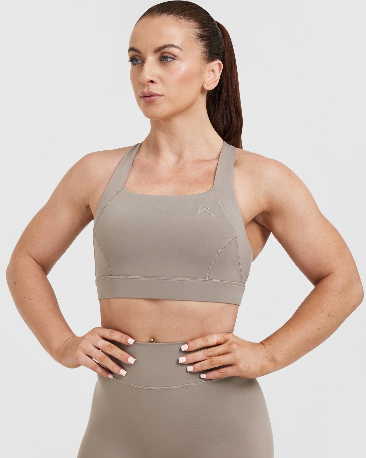 Timeless Wide Strap Sports Bra for Women - High Support Workout Bra with Breathable Fabric | Perfect for Yoga, Running, Gym & Active Lifestyle