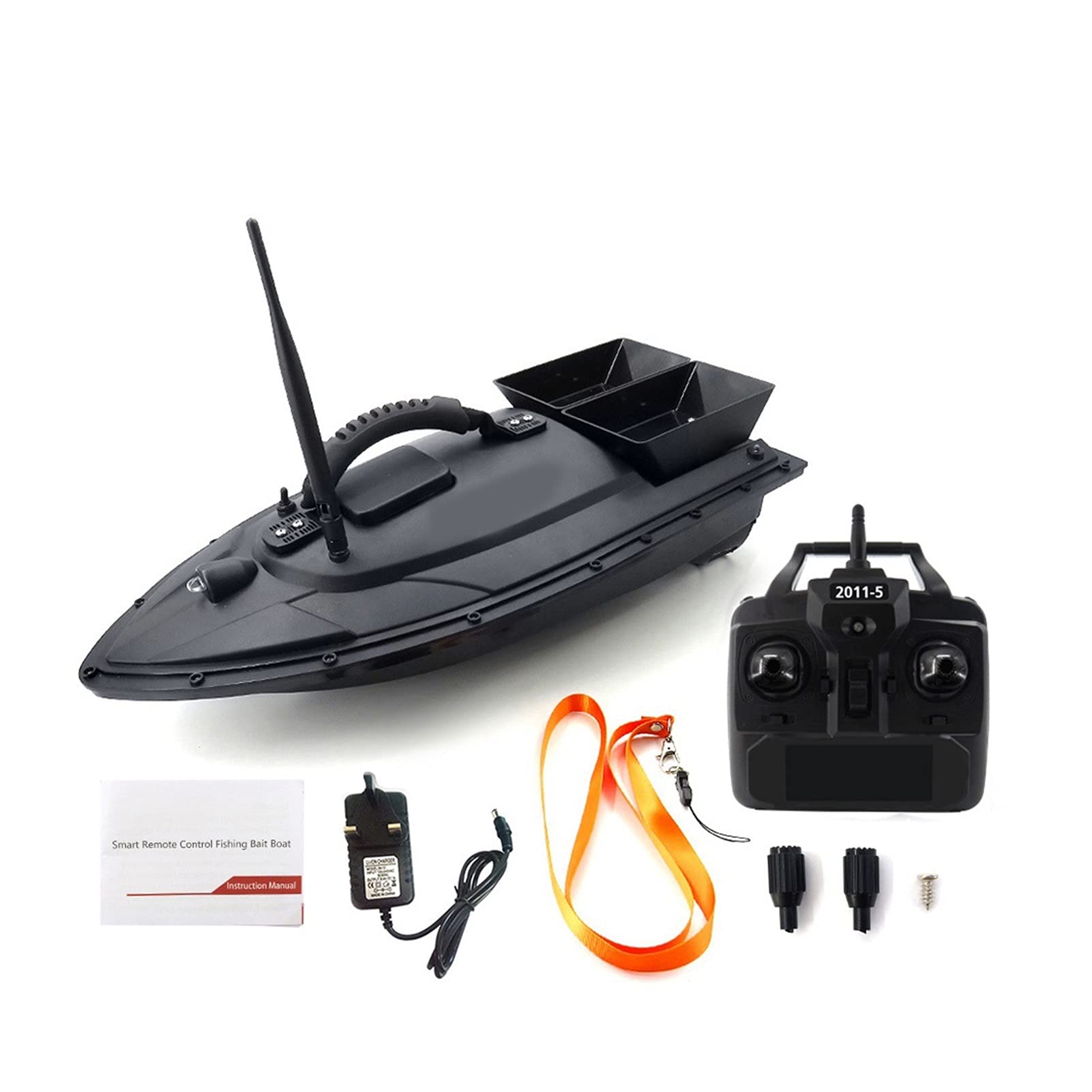 KOVOSCJ Underwater Fishing Camera with Fish Finder - 500m Range, 1.5kg Load Capacity, Remote Control RC Bait Boat for Smart Fishing - Perfect for Deep Sea Angling, Ice Fishing, and Lake Exploration