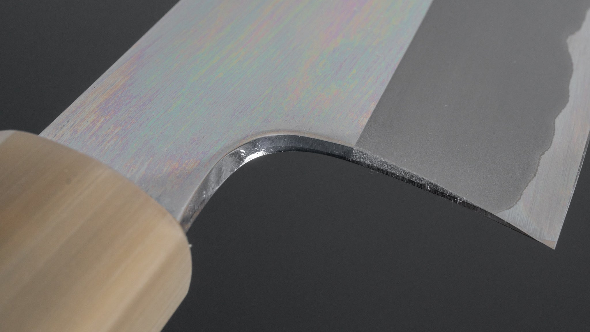 Hitohira Togashi White #1 Stainless Clad Kiritsuke Gyuto 210mm Chef Knife - Mirror Polished Blade with Taihei Rosewood Handle - Perfect for Sushi, Sashimi & Japanese Cuisine Preparation