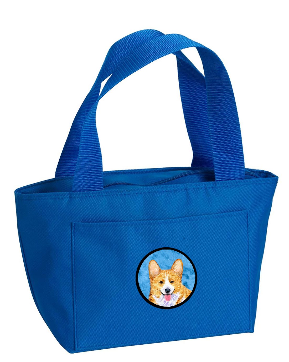 Blue Corgi Insulated Lunch Box Tote Bag - Reusable Large Lunch Bag for Women & Men - Perfect for Work, School & Picnics - Caroline's Treasures SS4762-BU-8808