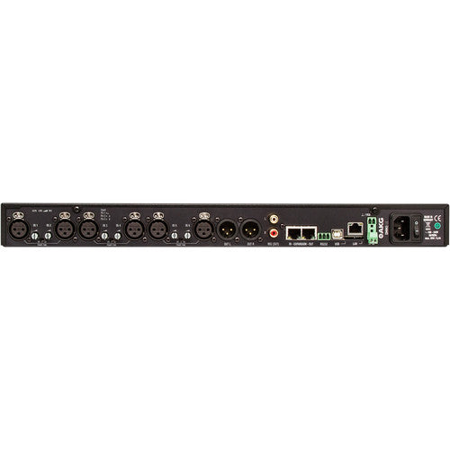 AKG 6500H00240 DMM8 UL Digital Automatic Microphone Mixer with LAN Interface - Professional Audio Mixing for Live Performances, Studios & Broadcasts