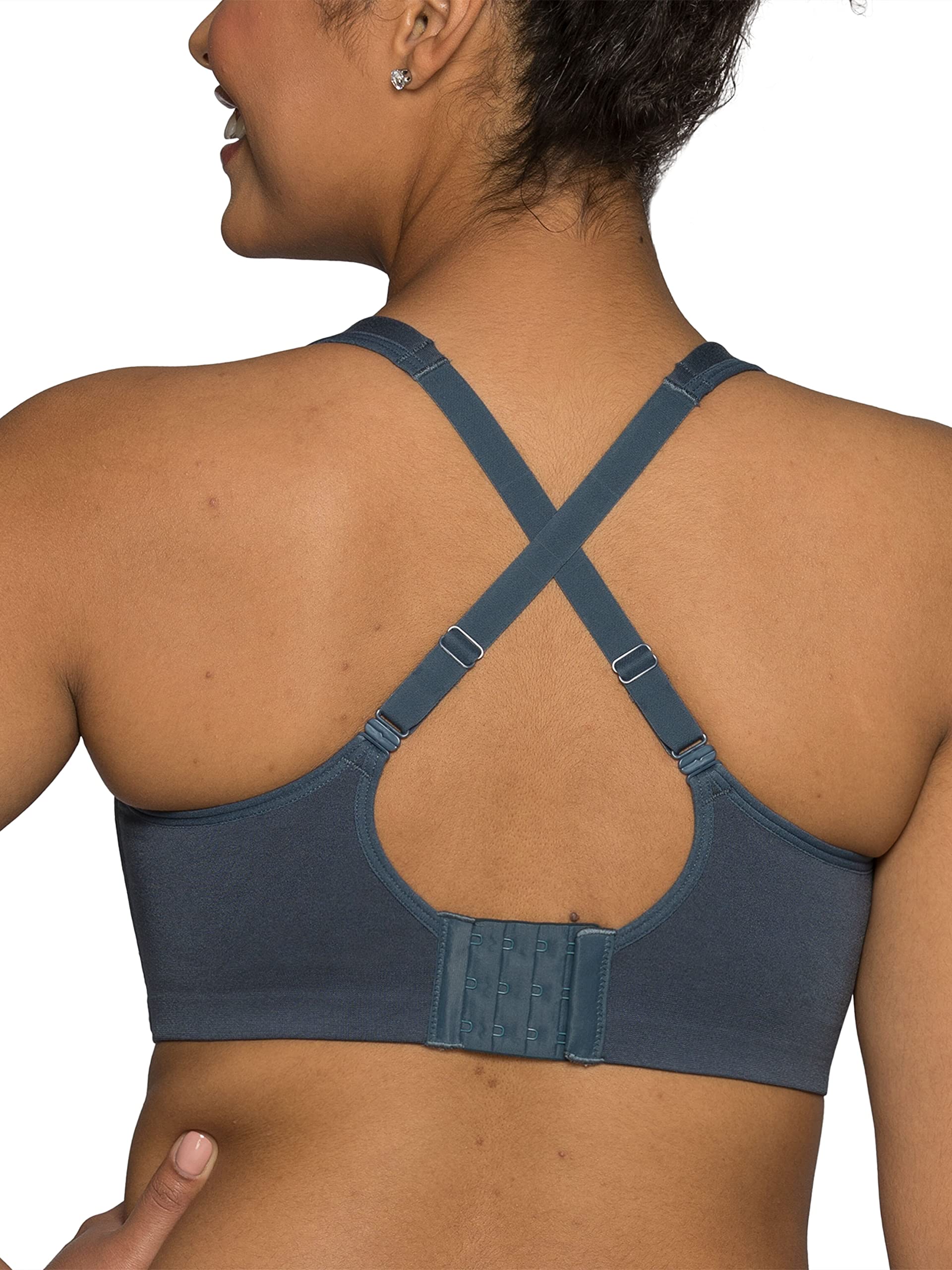 Vanity Fair Women's Beyond Comfort Wirefree Bra - Seamless Support for Everyday Wear, Yoga & Lounge - Simple Sizing & All-Day Comfort