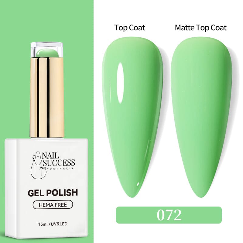 Hema Free Gel Nail Polish Set - 15ml Long Lasting Soak Off UV LED Nail Gel Colors for Manicure & Pedicure at Home or Salon