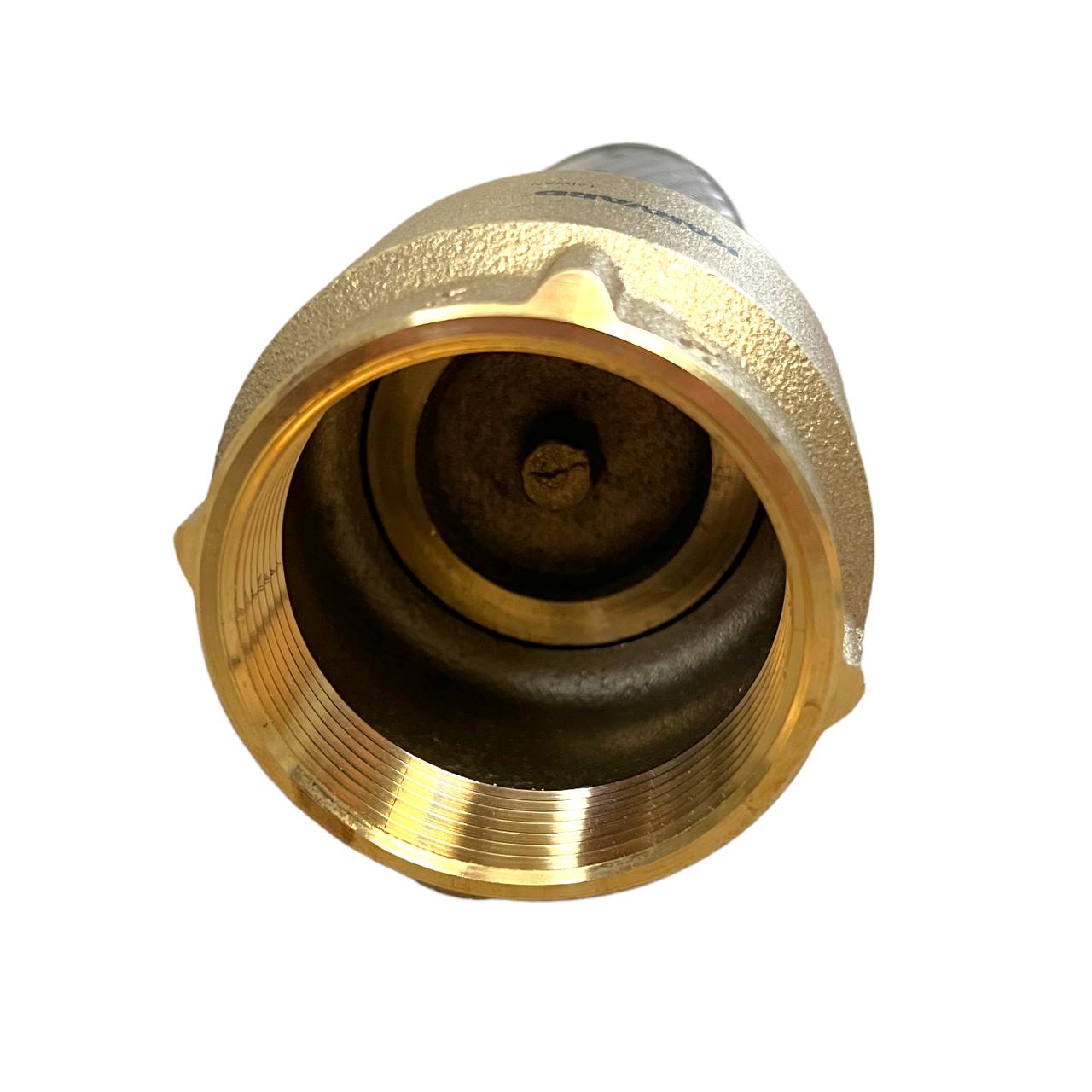 1.25 Inch Lead-Free Brass Foot Valve - FVNL125BS - Durable & Corrosion-Resistant for Water Pumps, Wells, and Irrigation Systems
