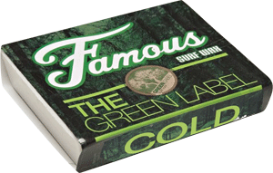 Organic Green Label Cold Single Bar Wax - Premium Quality for Hair Styling & Beard Grooming | Ideal for Salons, Barbershops & Home Use
