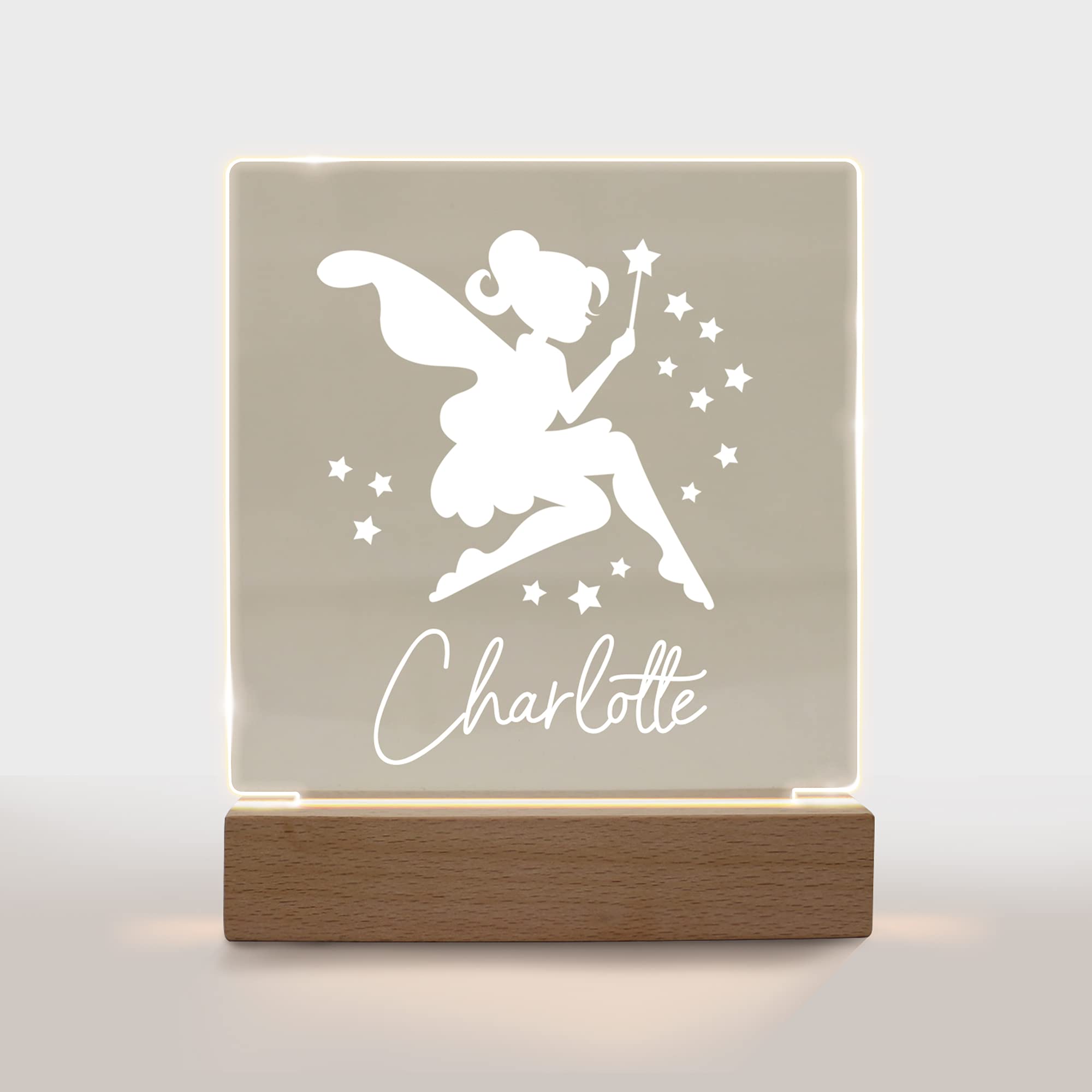 Personalized Night Light for Kids - Custom Name Nursery Lamp, Bedroom Decor for Baby Girls & Boys | Perfect Gift for Birthdays, Baby Showers & Nursery Room Decor