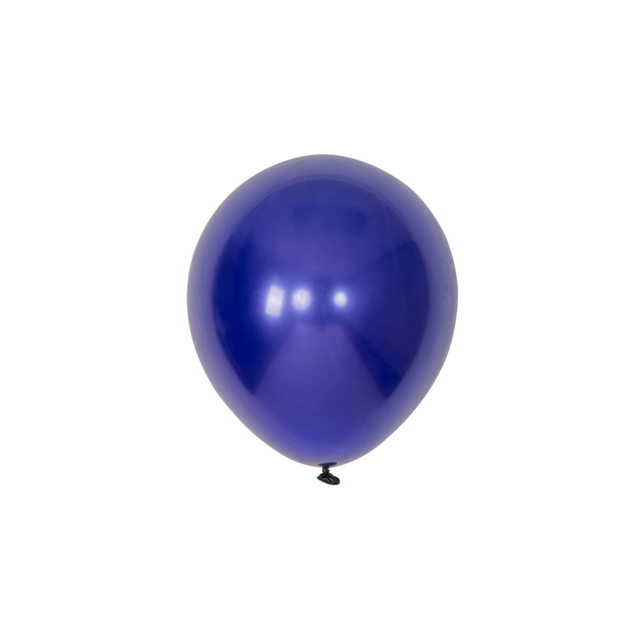 100 Pcs Navy Blue 5 Inch Latex Balloons Bulk Pack for Birthday Parties, Baby Showers, Graduation Decorations - Perfect for Quinceañera, Wedding, Anniversary & Holiday Celebrations