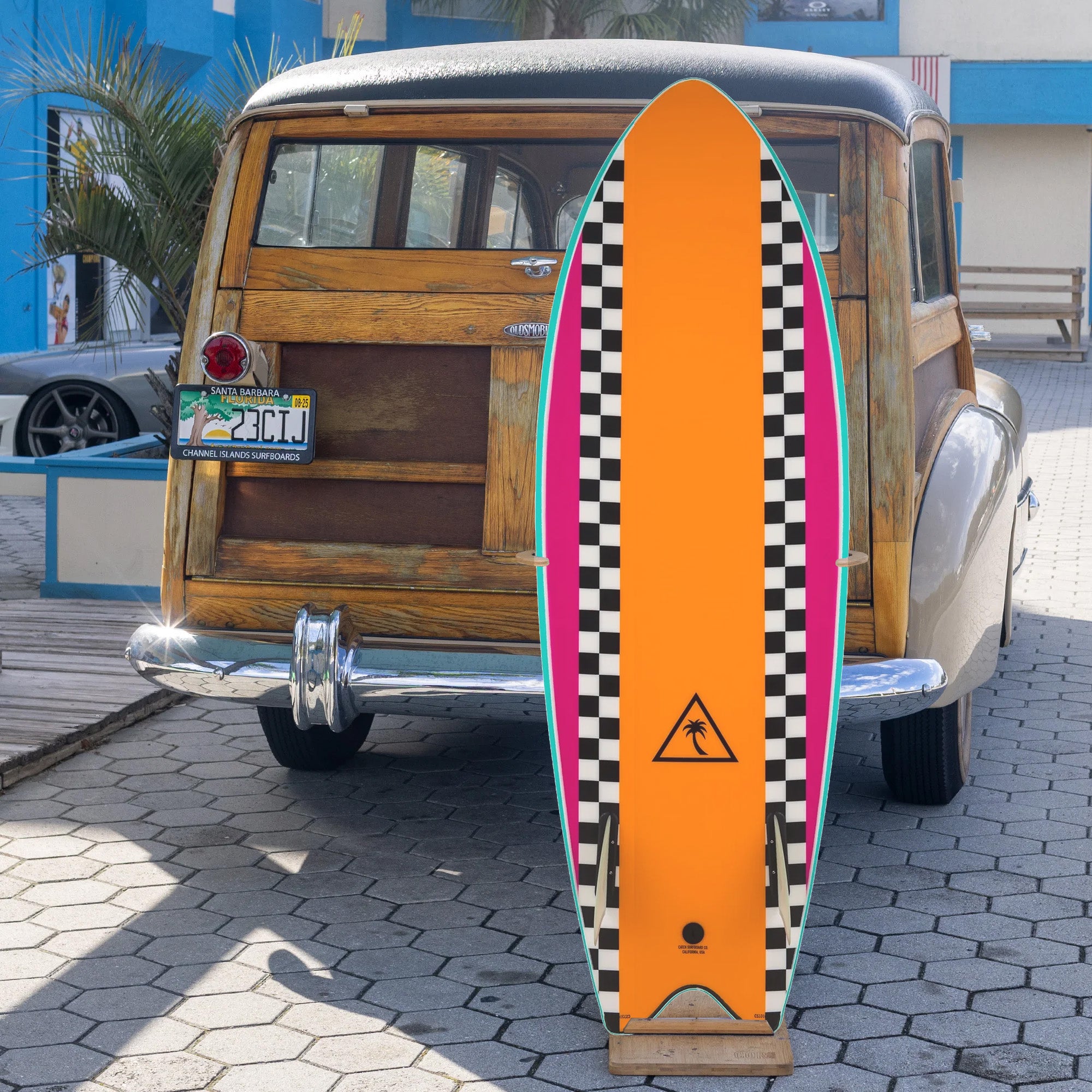 Catch Surf Heritage 5'6 Retro Fish Soft Surfboard - Turquoise/Orange - Perfect for Beginners & Wave Riding - Beach, Surfing, Summer Fun