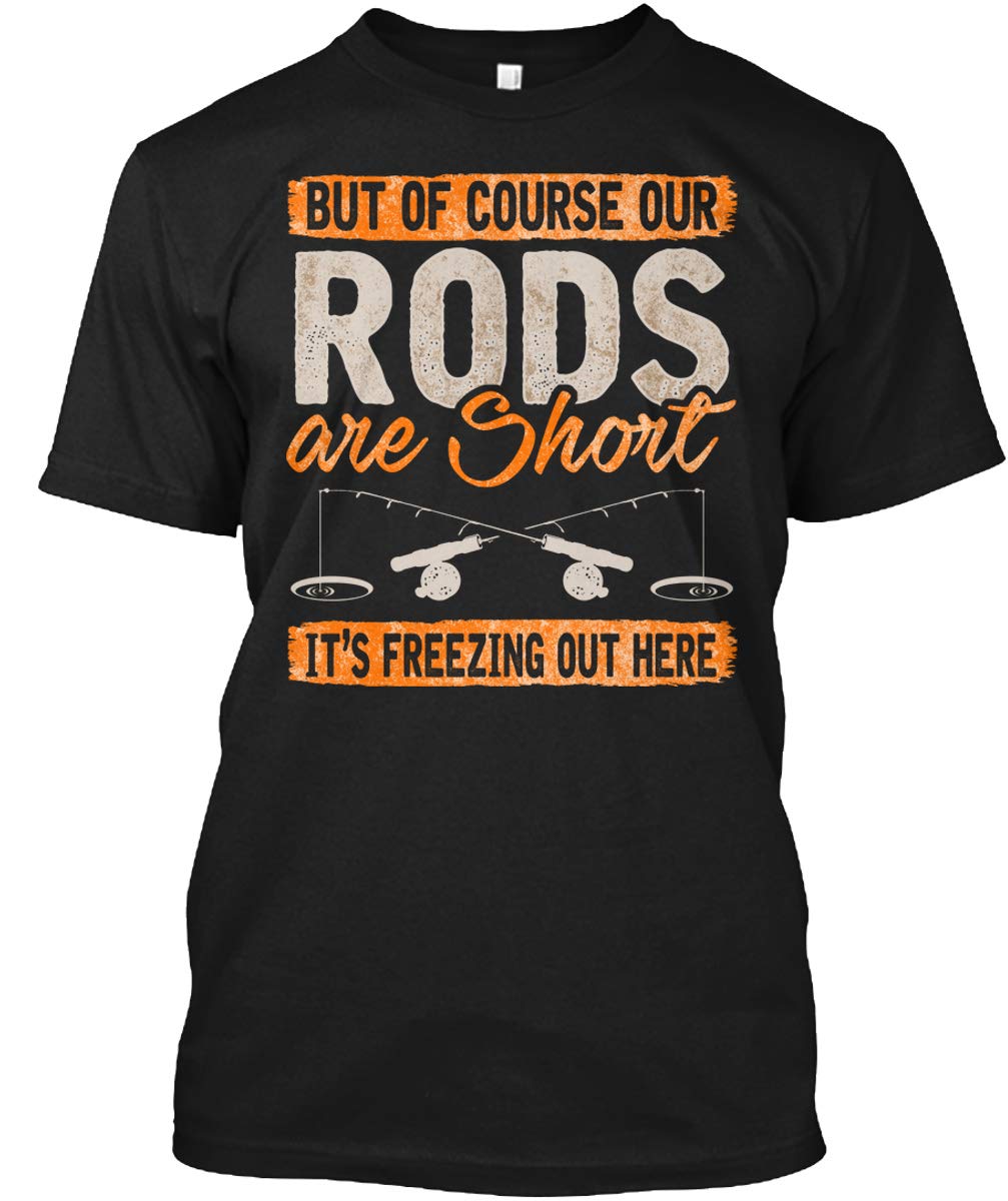 Funny Ice Fishing T-Shirt for Men & Women - Cool Winter Sport Graphic Tee - Perfect for Ice Fishing Trips, Outdoor Adventures & Casual Wear