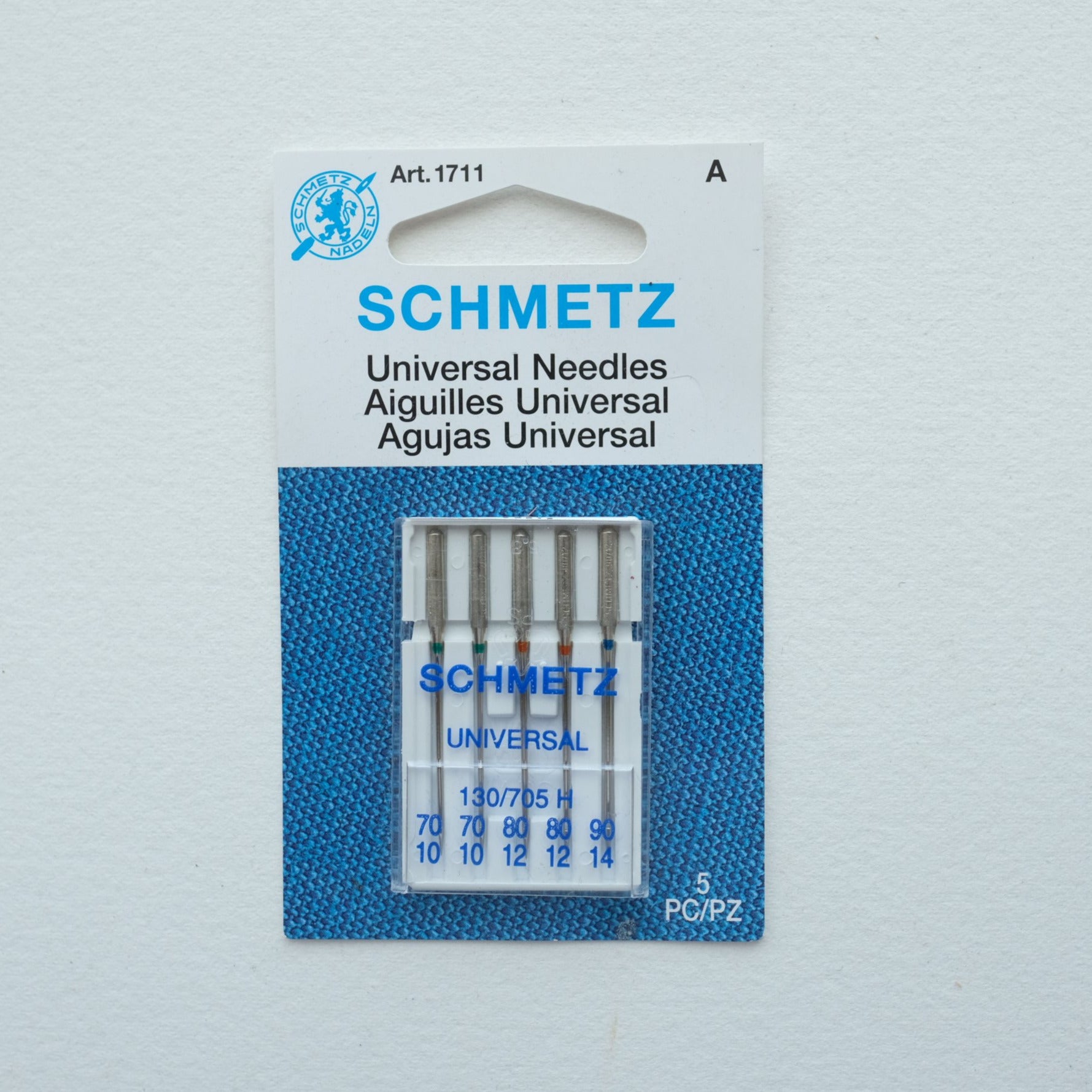 Schmetz Assorted Sewing Machine Needles - Universal, Denim, Quilting & Embroidery Needles for Home & Industrial Sewing Machines | Perfect for DIY, Garment Making & Fabric Crafts