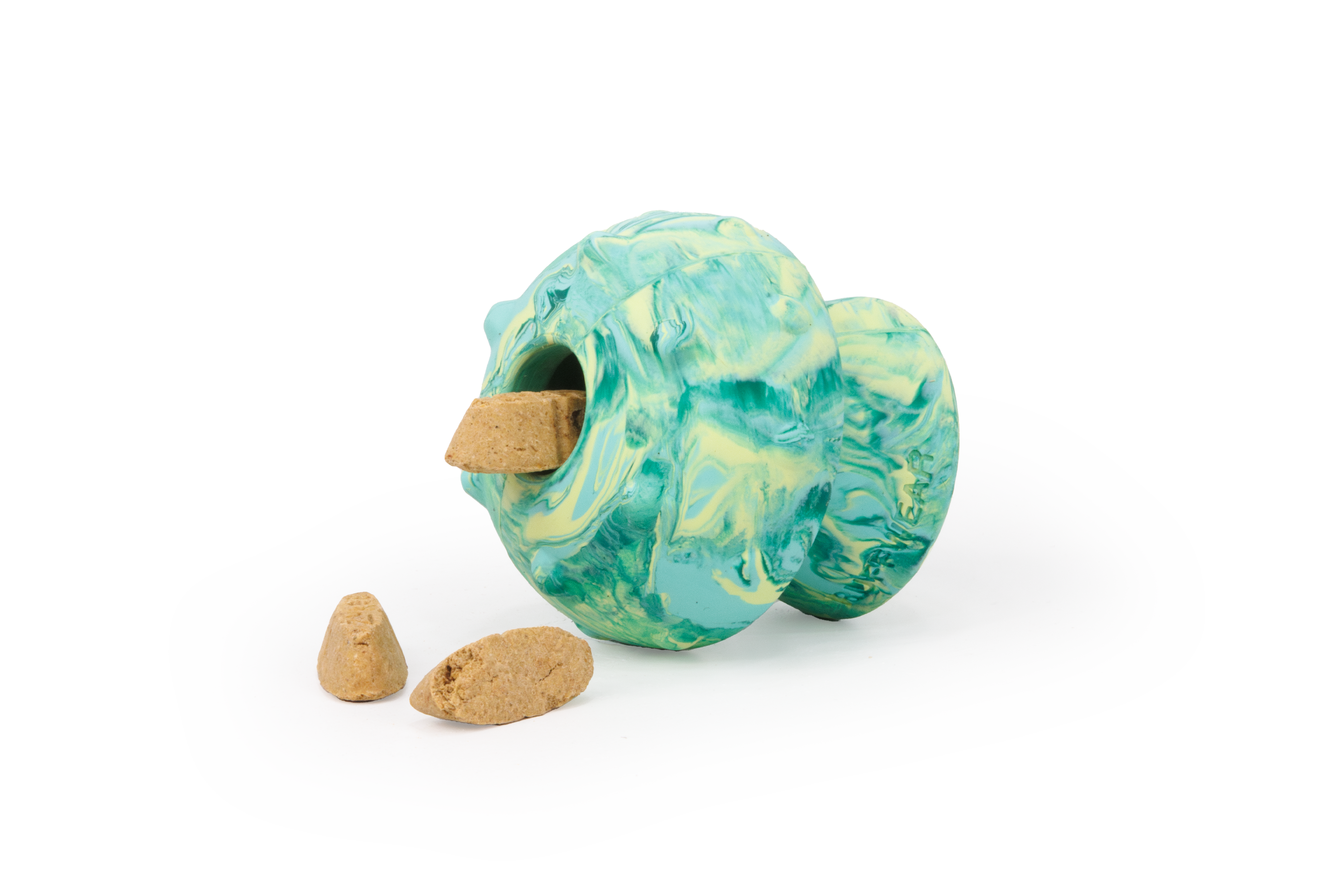 Ruffwear® Toadstool™ Dog Toy - Interactive Treat Dispenser & Fetch Toy in Moss Green - Perfect for Outdoor Play & Training