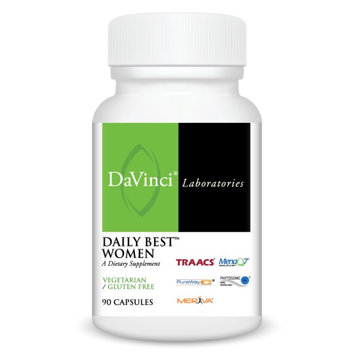 Davinci Labs Daily Best™ Multivitamin for Women - 90 Capsules - Essential Nutrients for Energy, Immunity & Overall Health - Perfect for Busy Women & Active Lifestyles