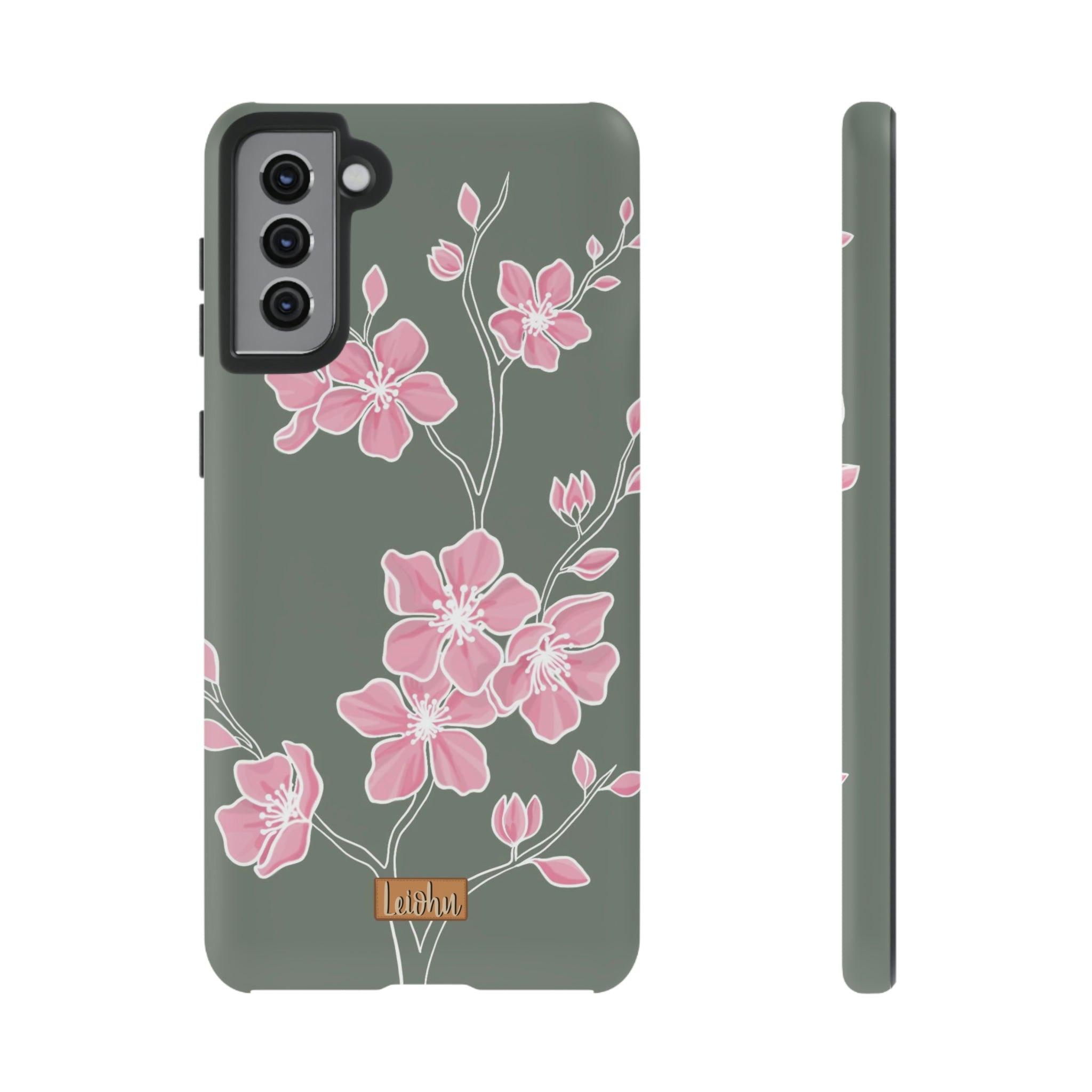 Samsung Galaxy Phone Case with Cherry Blossom Design - Slim Protective Cover for Samsung Galaxy S23/S22/S21 - Perfect for Spring Outfits & Everyday Use