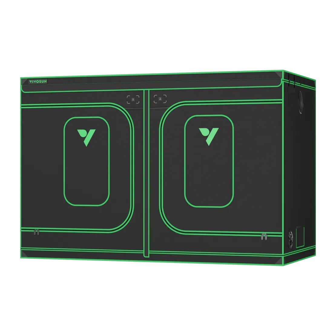 Vivosun 5x10 Grow Tent Kit - 5' x 10' x 6.6' Indoor Hydroponic Grow Room with Heavy Duty Reflective Mylar for Plant Cultivation - Perfect for Home Gardening, Seed Starting & Indoor Farming