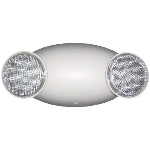 Morris 73112 White Round Head LED Emergency Light - 5 Pack | Bright, Energy-Efficient Emergency Lighting for Home, Office, and Commercial Safety