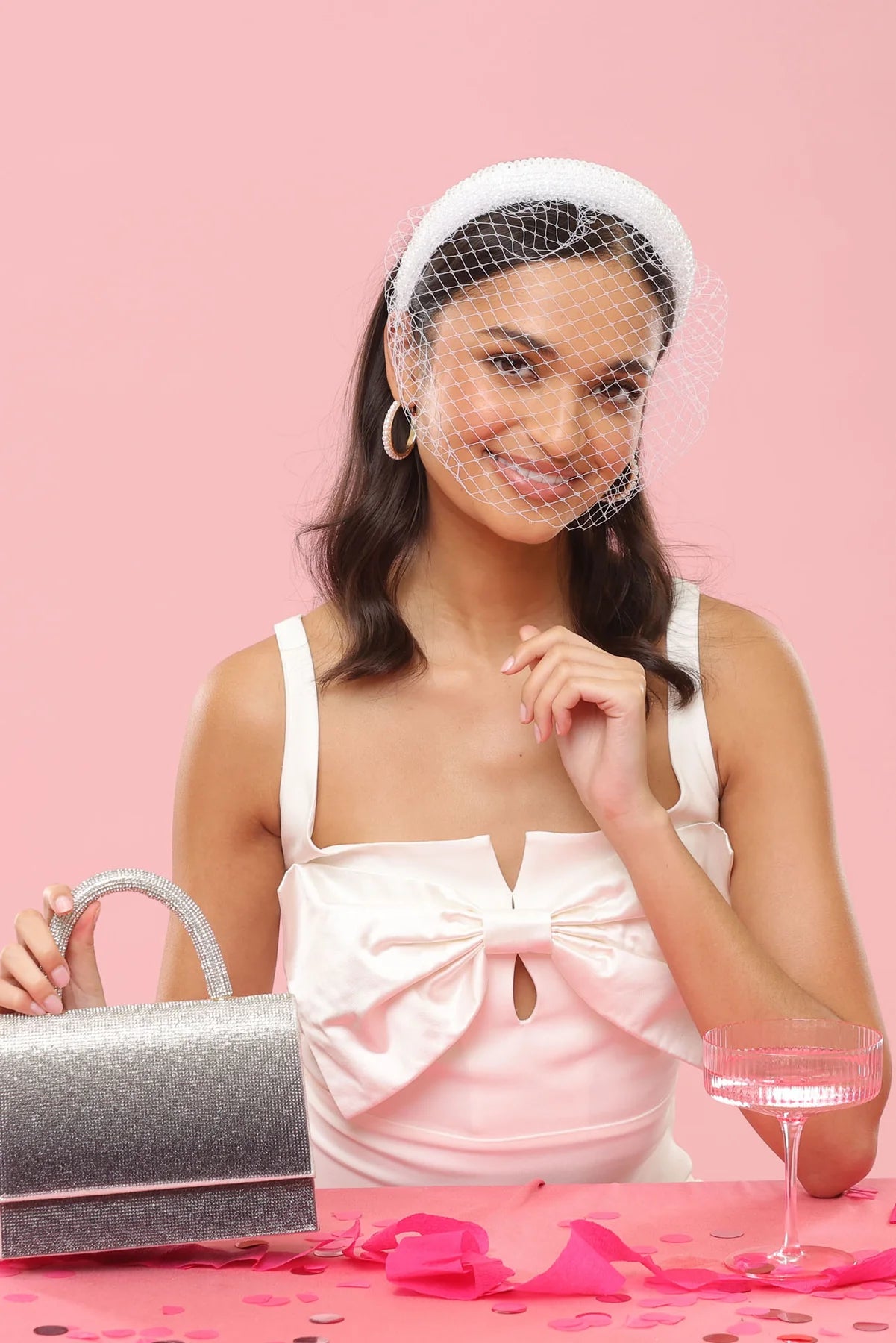 Haven Veil Headband for Women - Soft Stretchy Hair Band for Workouts, Yoga & Everyday Wear | Non-Slip Comfortable Head Wrap for Running, Sports & Fashion Accessory