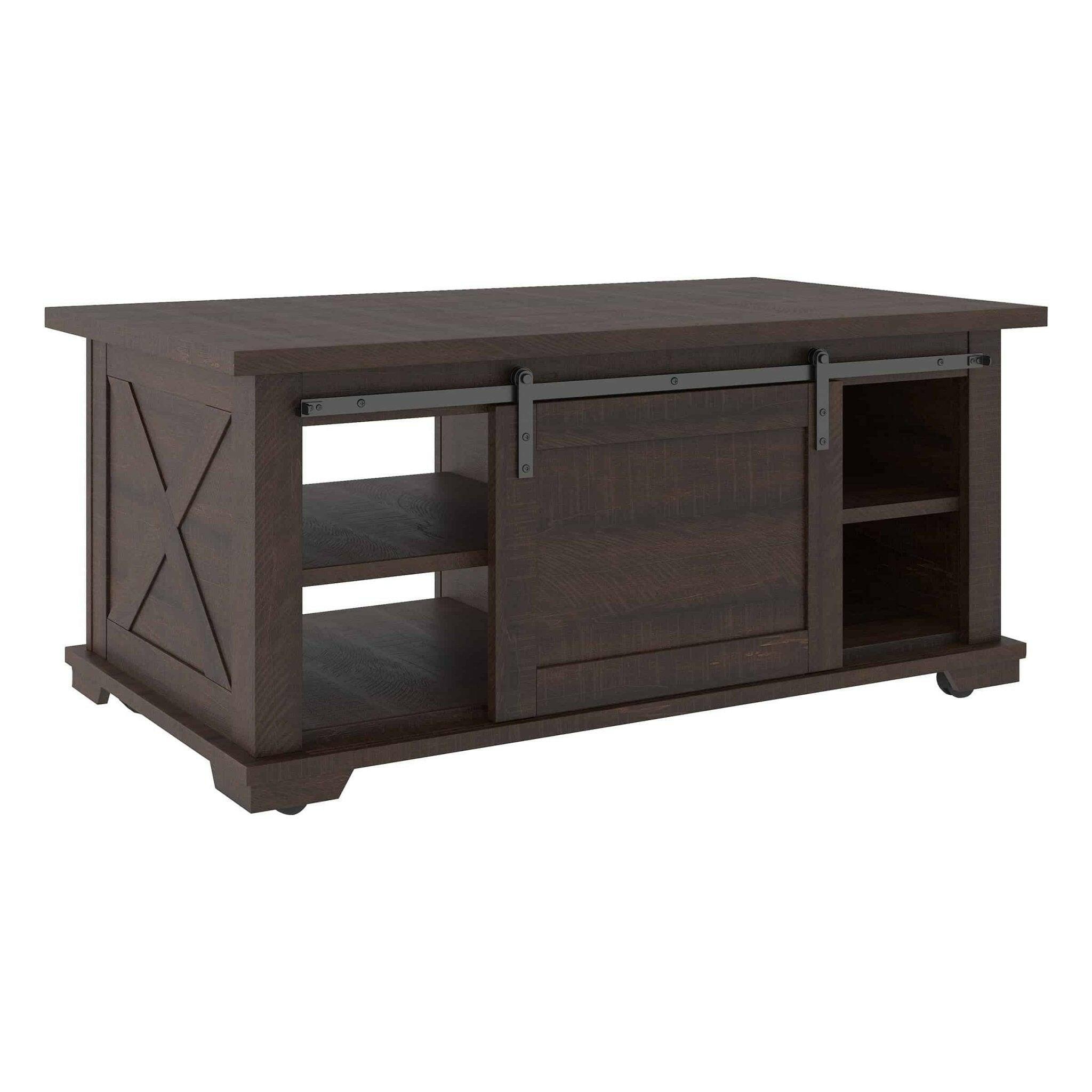Camiburg Modern Coffee Table T283 - Stylish Living Room Furniture for Small Spaces - Perfect for Apartments, Dorms & Cozy Homes