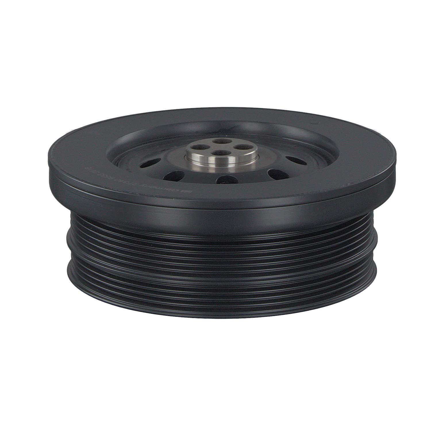 febi bilstein 27340 Decoupled Crankshaft Pulley - 1 Pack | High-Performance Engine Pulley for Smooth Operation | Ideal for Automotive Repair & Maintenance