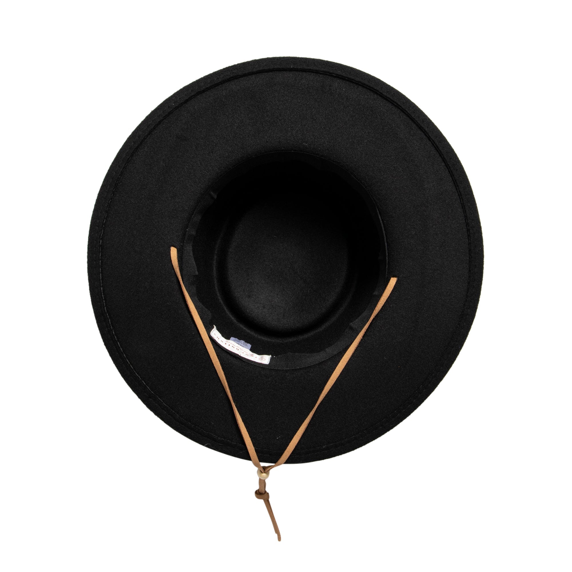 Women's Stylish Faux Felt Boater Hat with Adjustable Faux Leather Chin Cord - Perfect for Summer Outings, Beach Vacations & Fashion Accessories