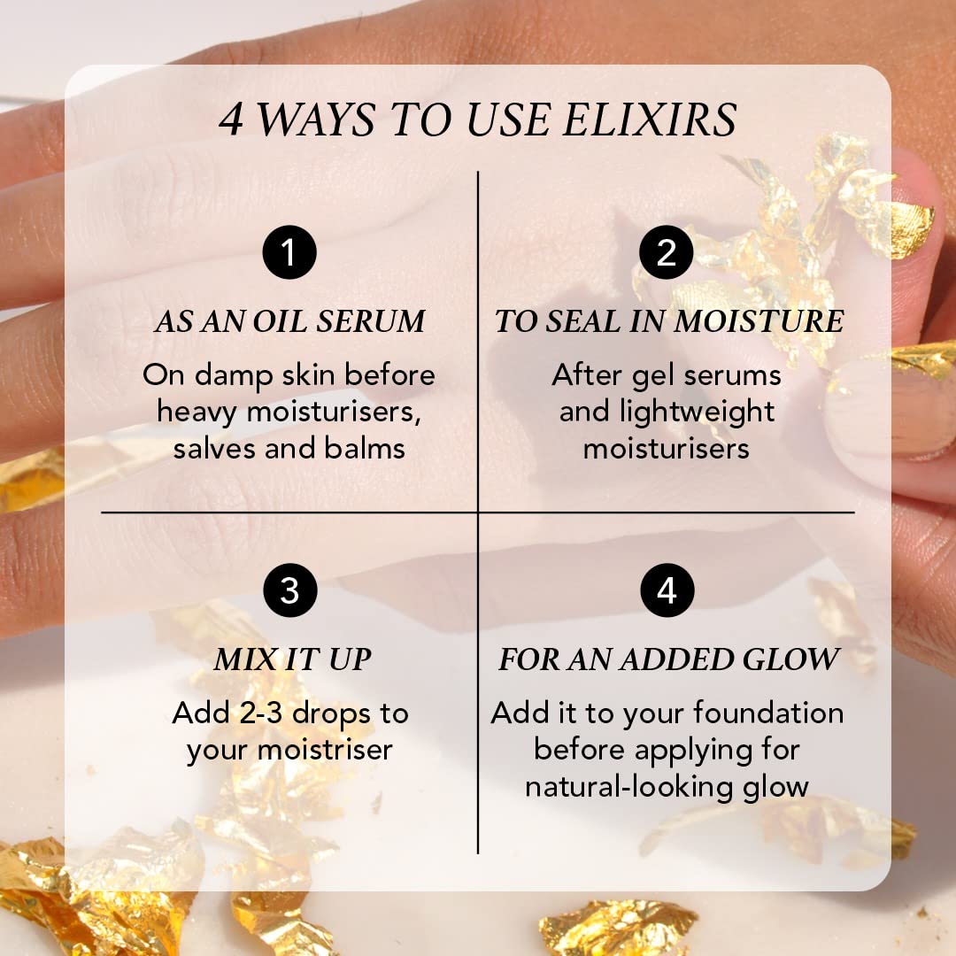RAS Luxury Radiance Beauty Boosting Day Face Oil - 100% Natural & Organic Anti-Aging Facial Oil for Glowing Skin | Perfect for Daily Skincare Routine & Makeup Prep