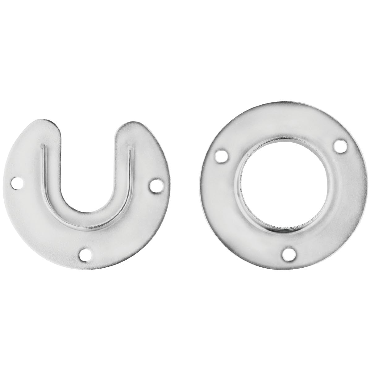 National Hardware S822-080 Chrome Plated Flange Set Closet Hd - Durable Bathroom Hardware for Toilet Tank Installation & Plumbing Repairs