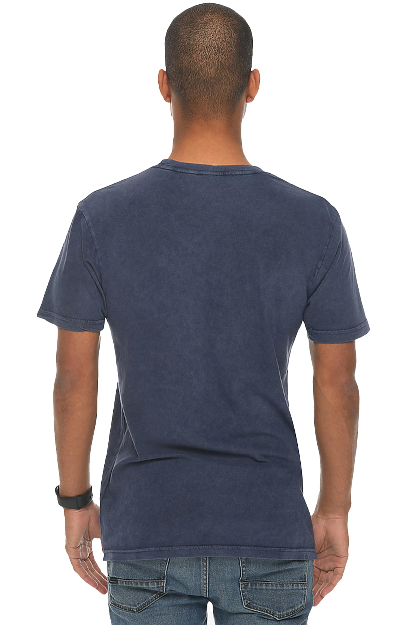 Vintage Distressed Faded T-Shirt for Men - Soft Mineral Wash Hipster Tee | Casual Streetwear, Retro Style, Everyday Comfort