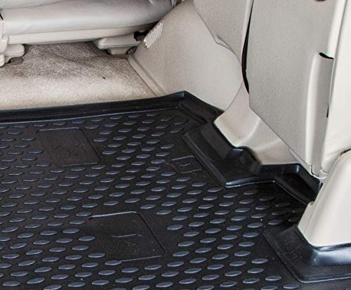 2018-2023 Chevrolet Traverse Custom Fit Floor Mats - Full Set for Front, 2nd & 3rd Row with Bucket/Captain Seats | All-Weather Protection for 7-Seater SUV | Perfect for Family Road Trips & Daily Commutes