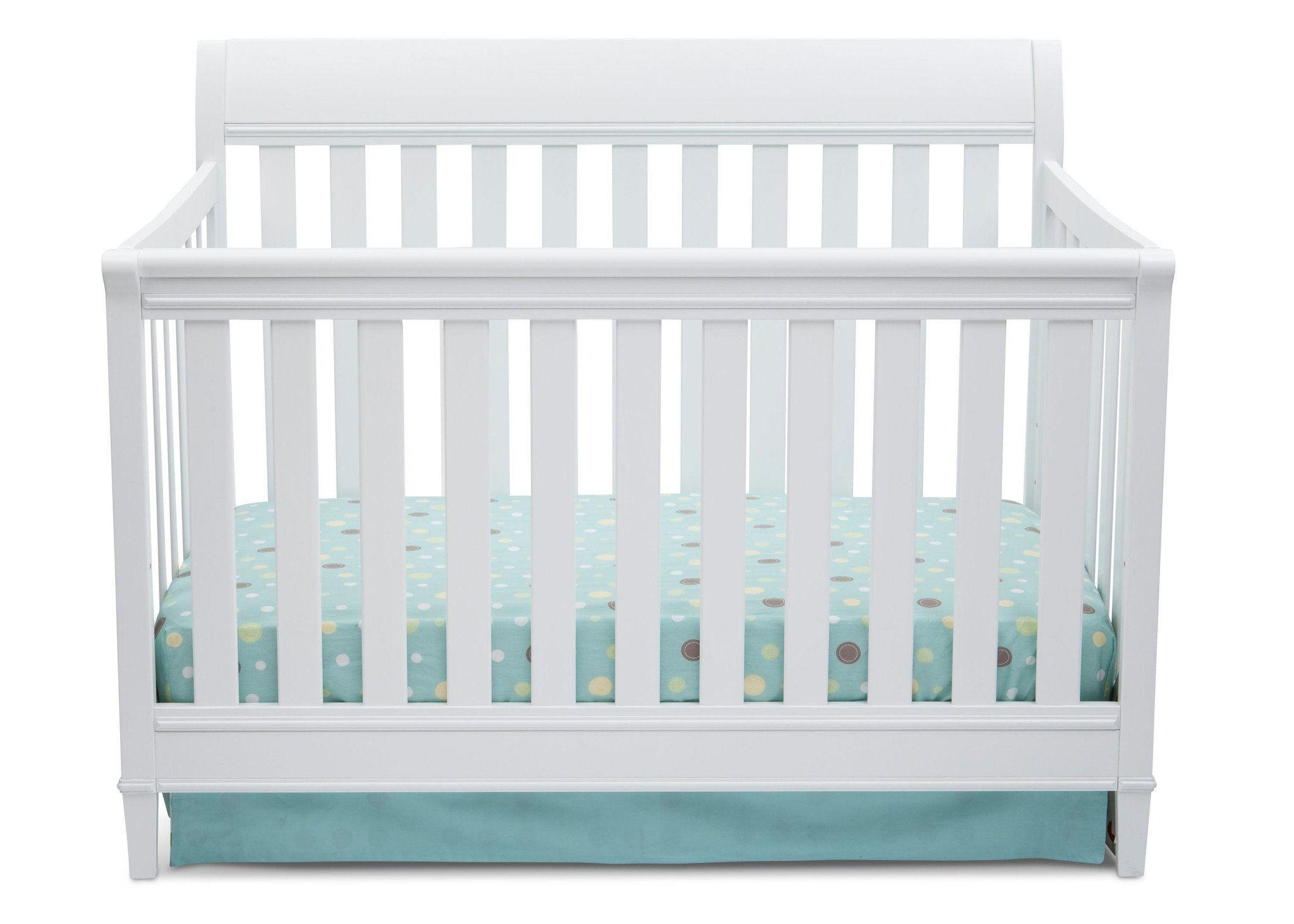 Haven 4-in-1 Convertible Baby Crib - Toddler Bed, Daybed & Full-Size Bed - Safe Nursery Furniture for Newborns to Teens - Perfect for Bedrooms, Daycare & Guest Rooms